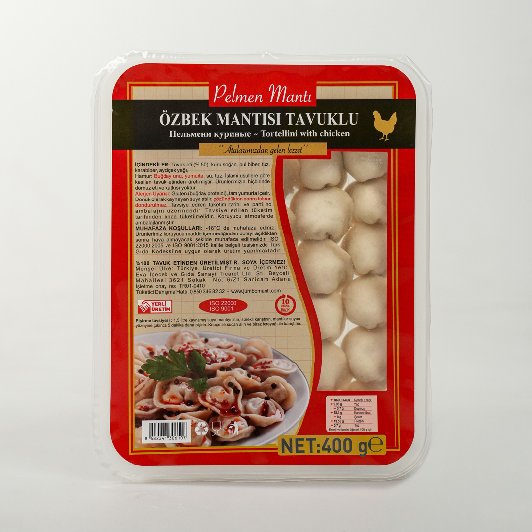 Özbek Mantısı Tavuklu